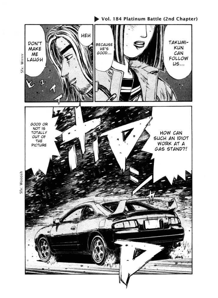 Read Initial D Vol.16 Chapter 184 : White Silver Battle (2Nd Chapter) Online Free